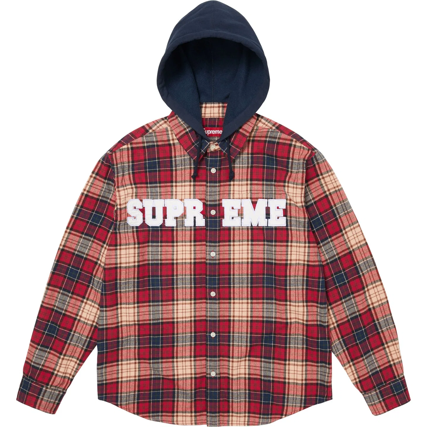Детская рубашка с принтом Red/Red Supreme