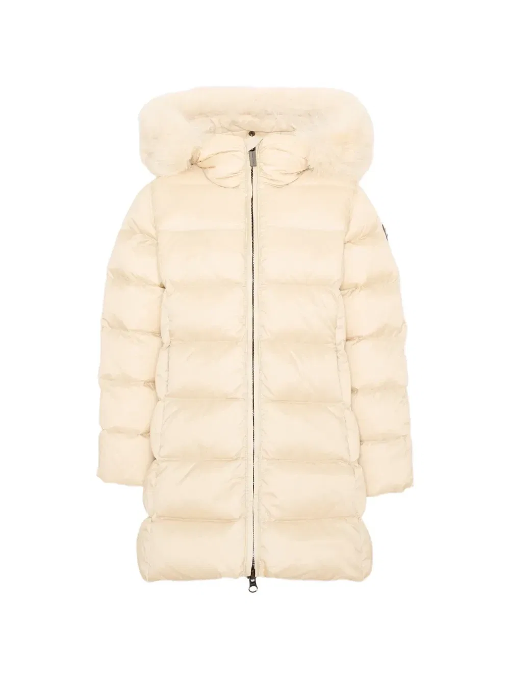 Пальто на подкладке с отделкой из искусственного меха Colmar Kids, бежевый