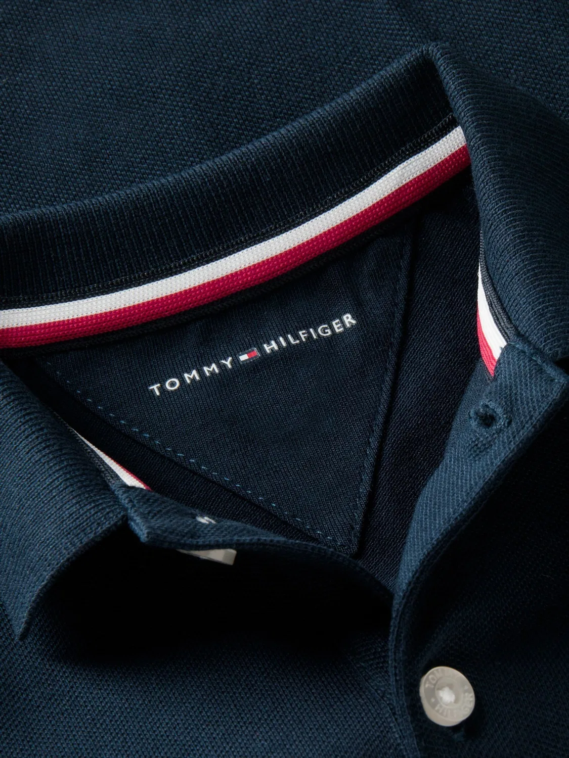 Поло-боди Tommy Hilfiger Essential, белый — фото 2