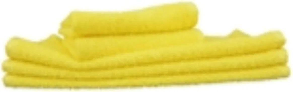 Мочалка 10 шт, A&R Towels & Bathrobes, 30x30 см, Желтый