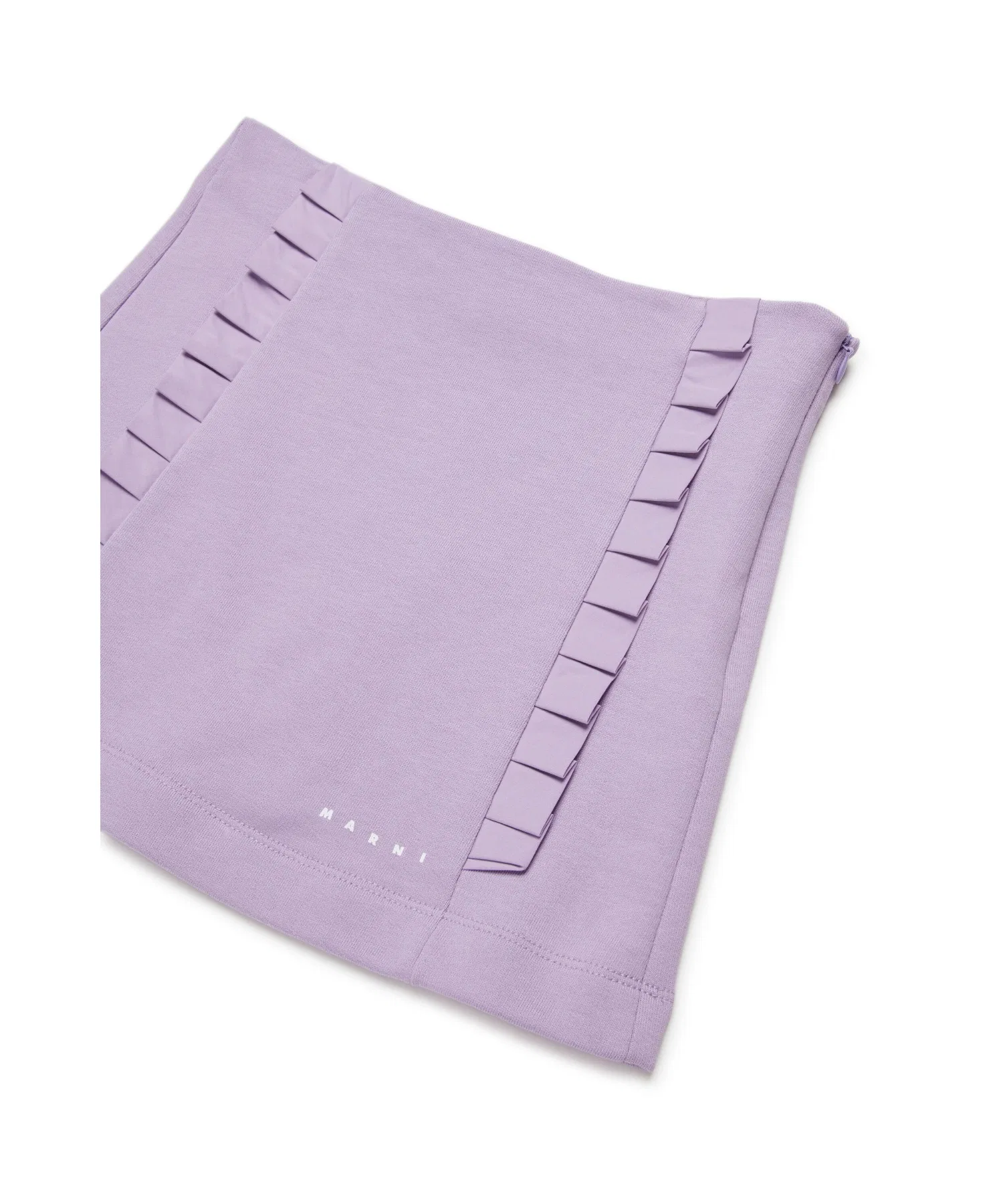 Детская юбка MARNI из хлопка чёрного цвета — фото 3
