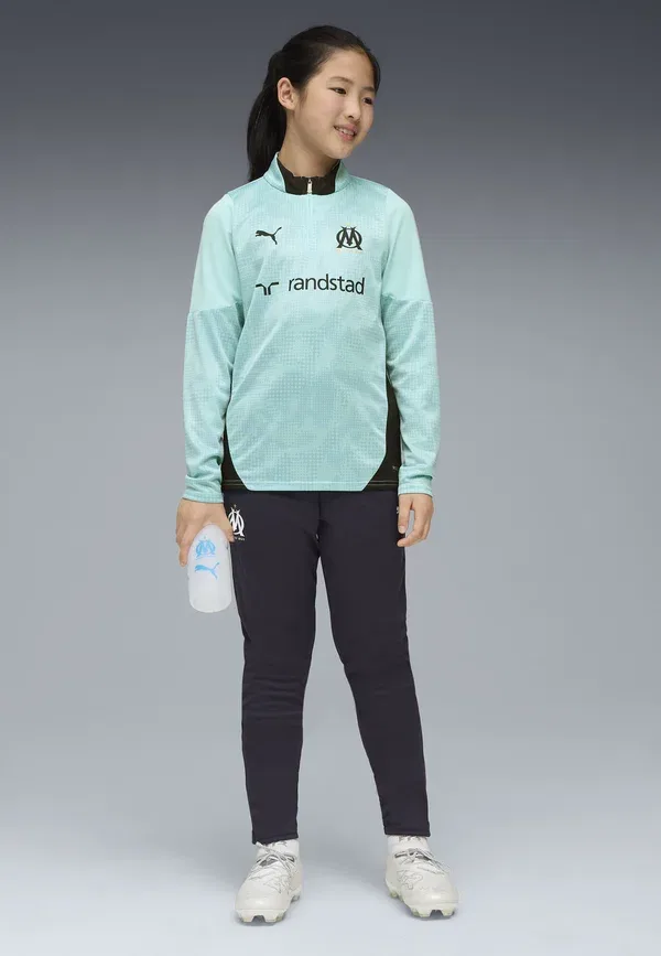 Футболка полиэстер Puma Olympique de marseille - club wear, Safe Lake New темно-синий
