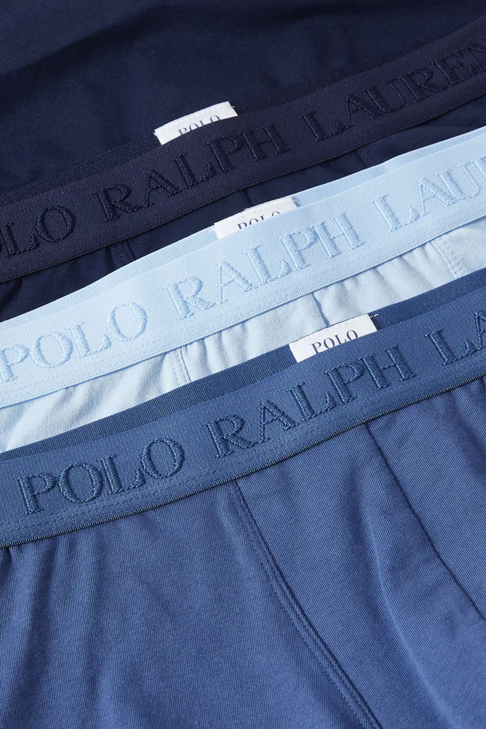 Трусы-боксеры хлопковые комплект из 3 штук Logo Polo Ralph Lauren — фото 2