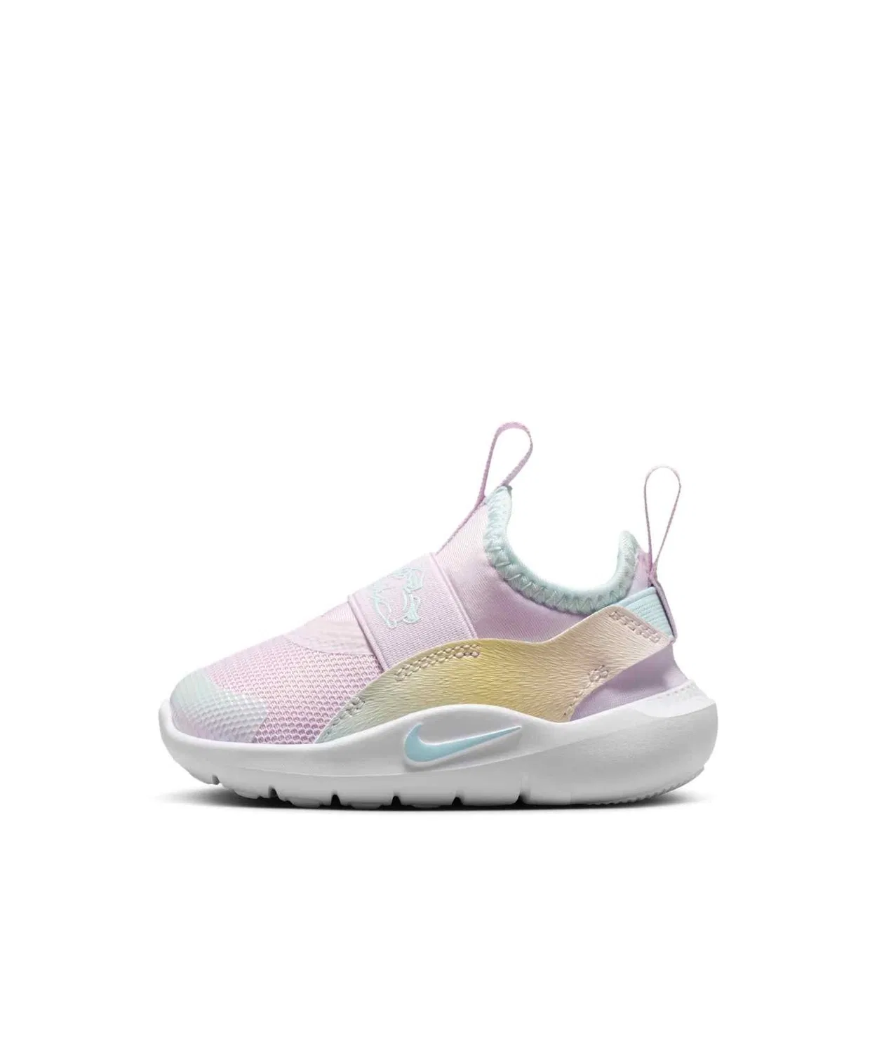 Детские кроссовки с синтетическим верхом Flex Runner 4 NIKE, Bleached Lilac/White/Glacier Blue