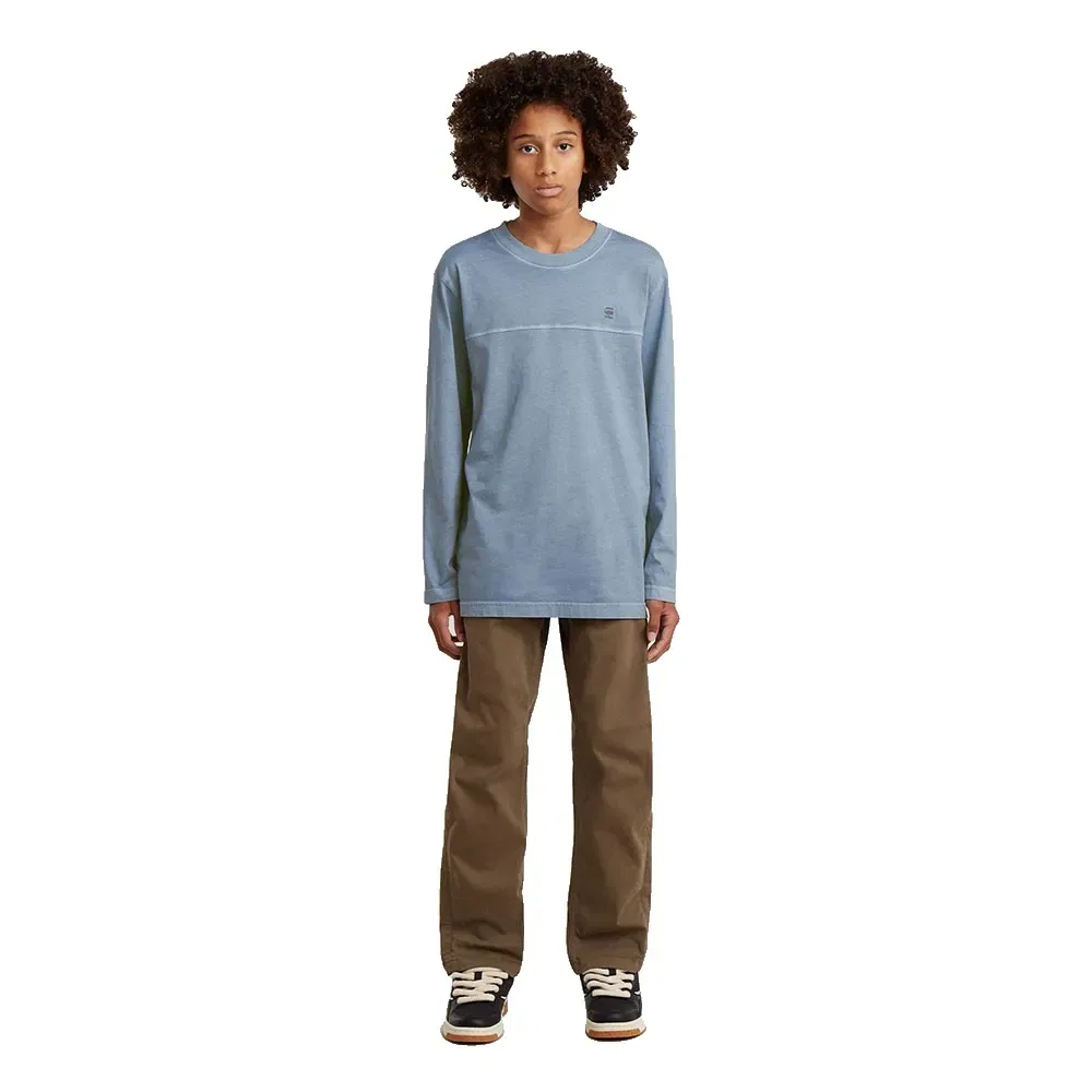 Брюки чинос Mosa Straight Fit G-Star, коричневый — фото 4