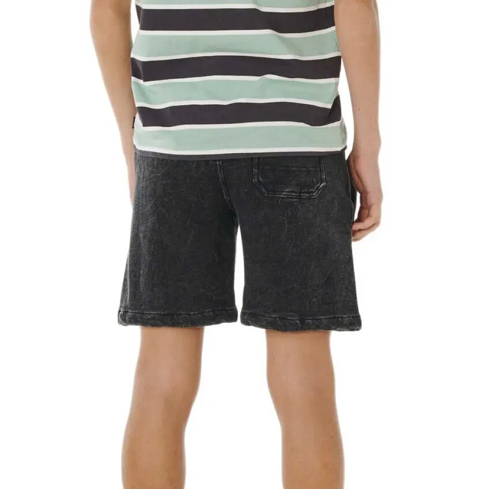 Детские шорты с принтом Epic Knit Rip curl, Black — фото 2