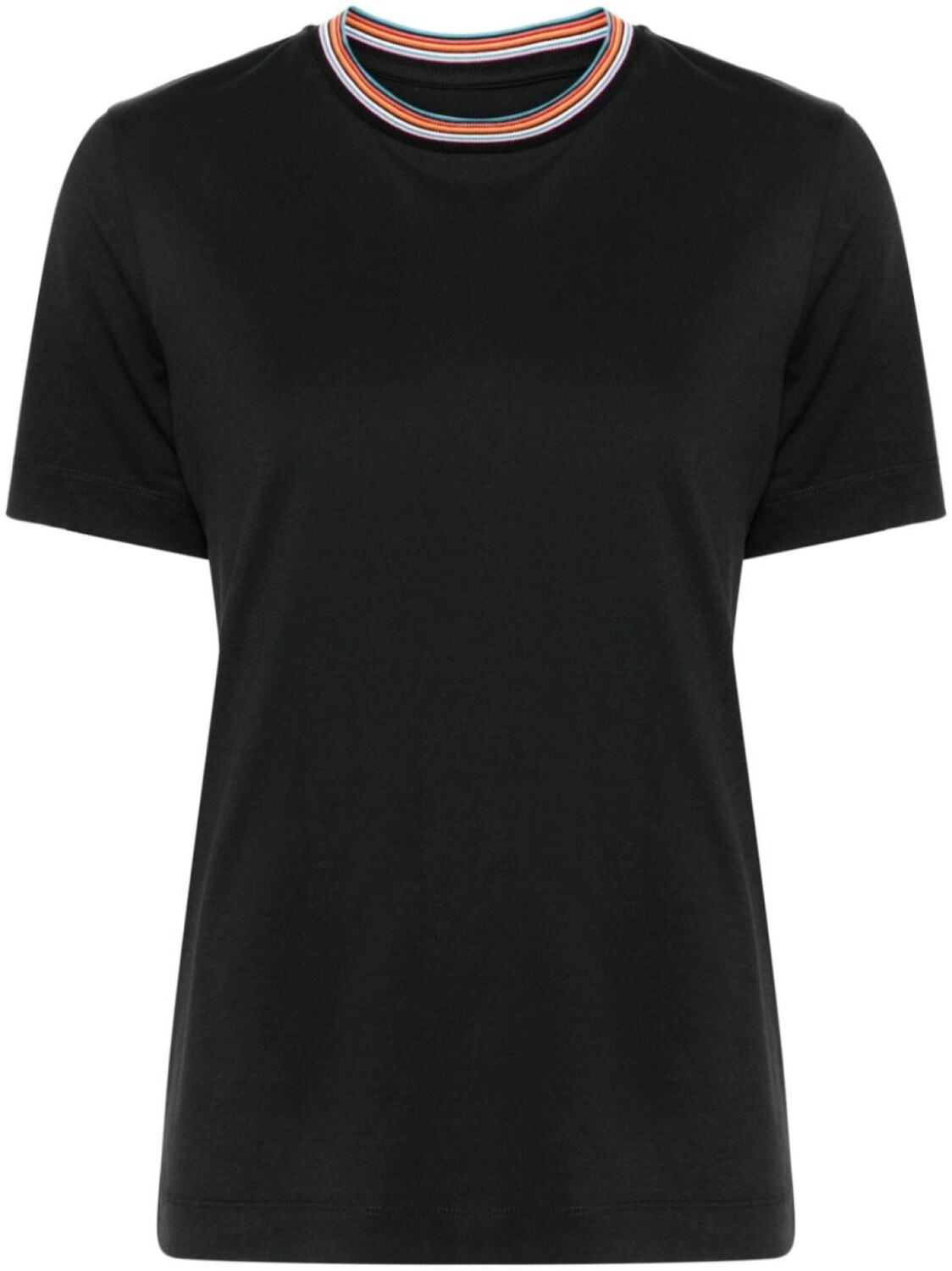 

Paul Smith футболка с контрастной отделкой, черный