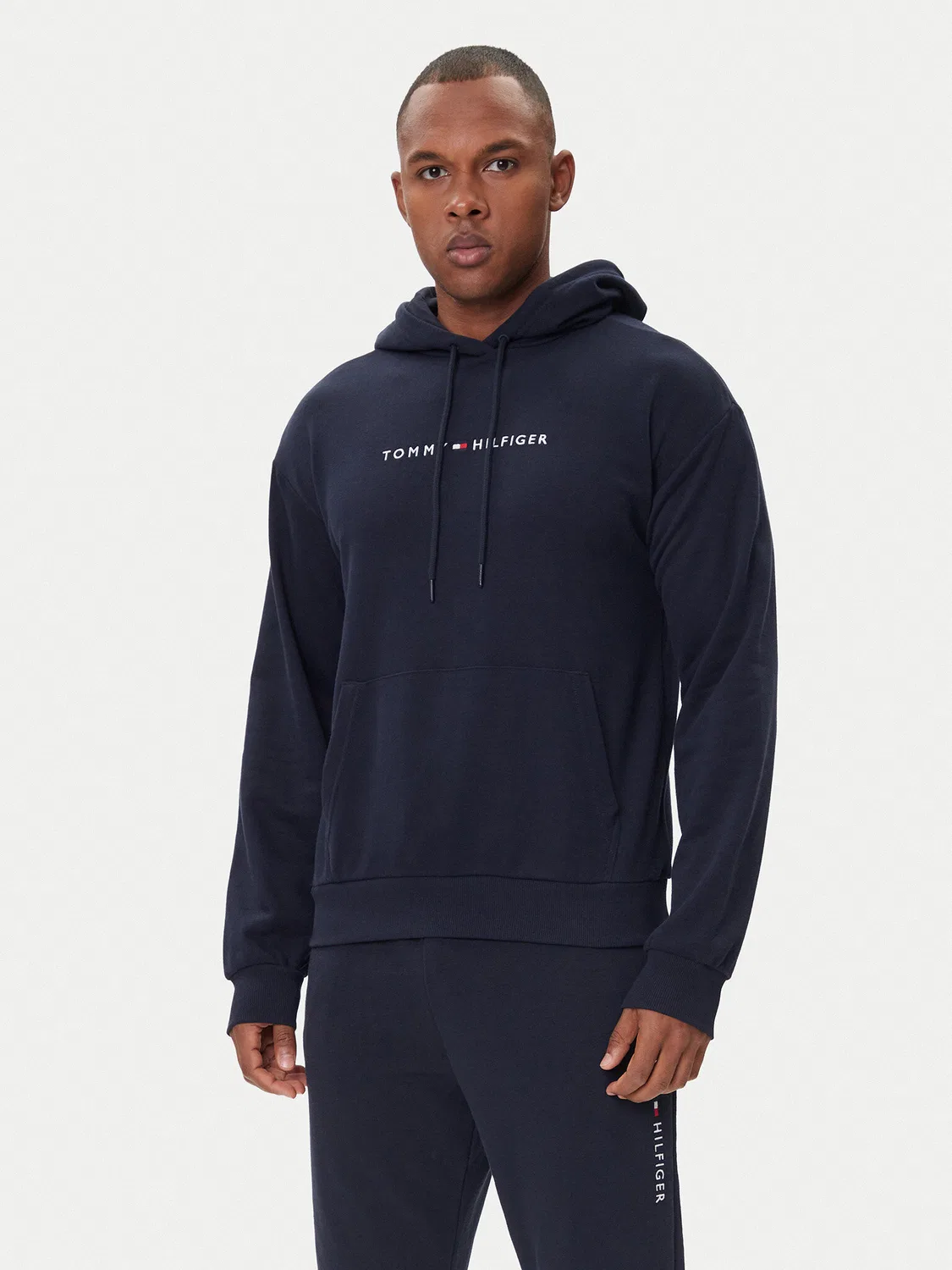 Мужская толстовка стандартного кроя Tommy Hilfiger, темно-синий