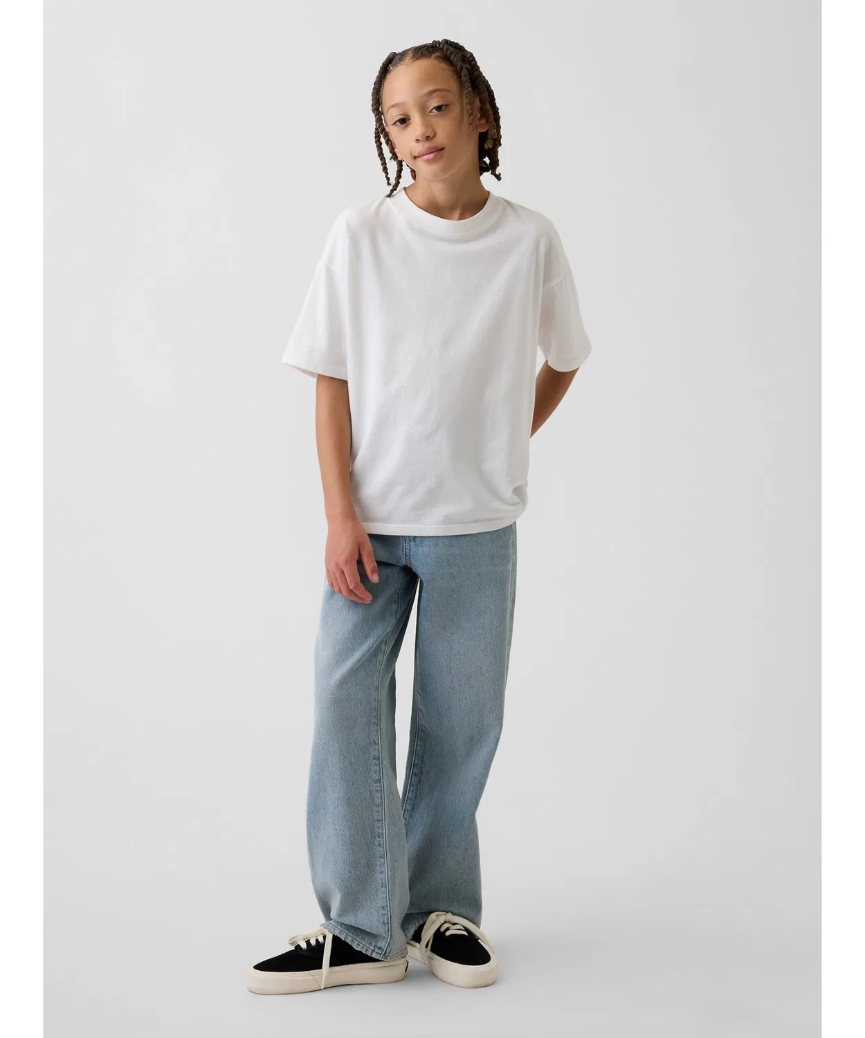 Детские джинсы свободного кроя 90-х GAP, Light Indigo Blue