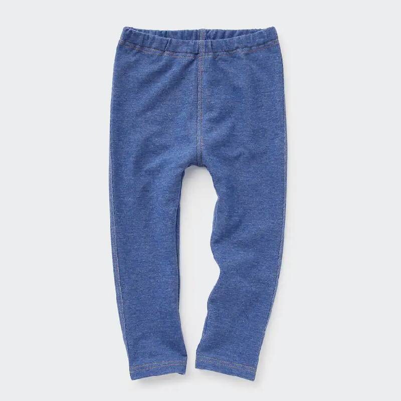 

Легинсы Uniqlo Toddler Denim-Like, синий