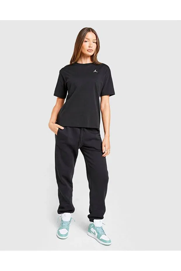 Женская футболка с длинным рукавом Jordan Essentials Girlfriend T-Shirt Nike, Black — фото 3