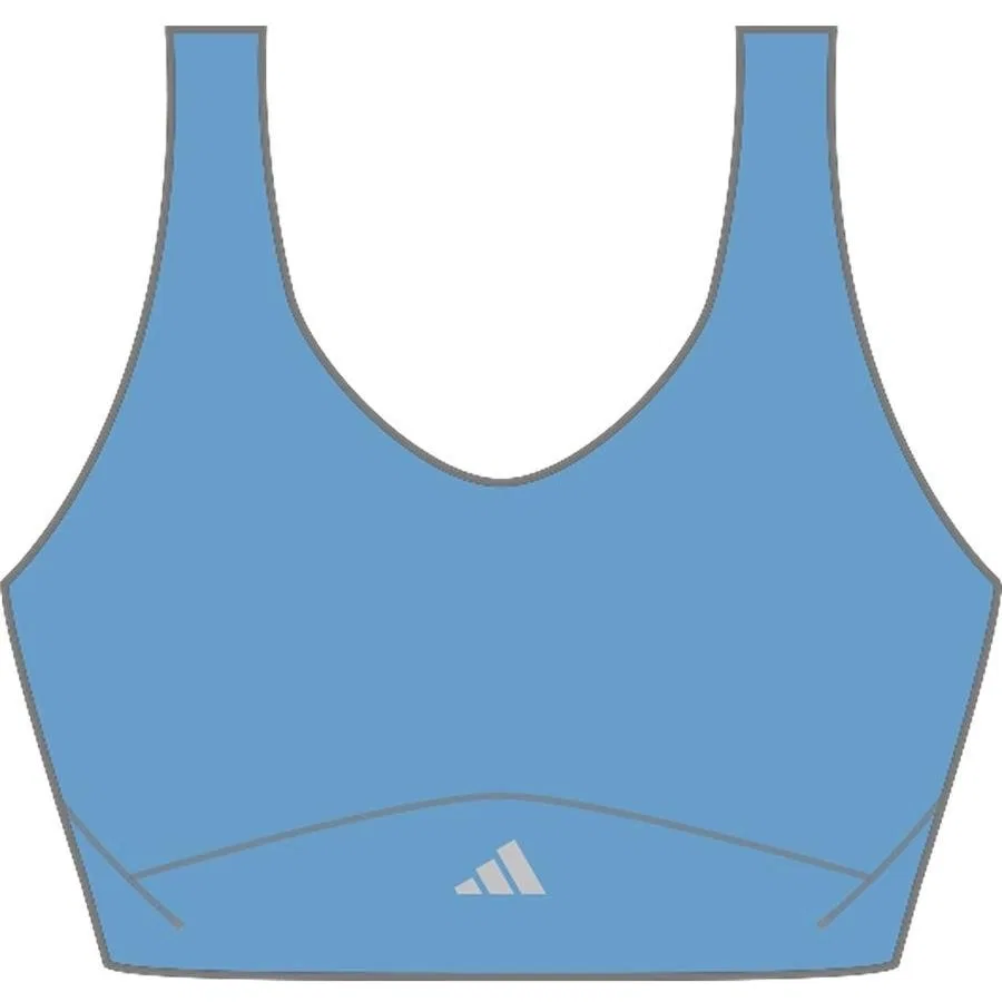 Спортивный бюстгальтер с средним уровнем поддержки ALL ME LUXE MS adidas, Синий