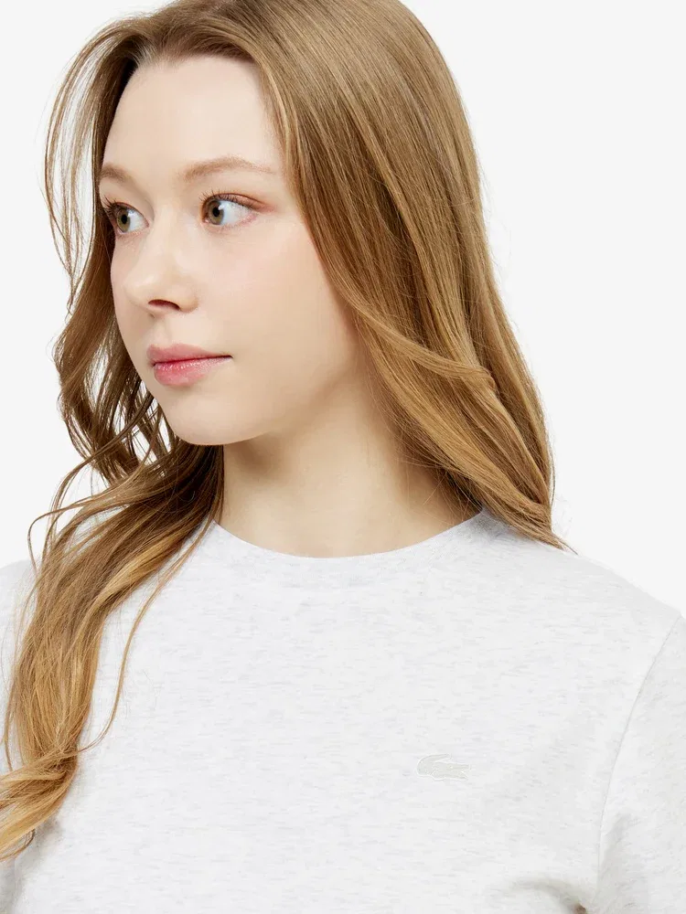 Футболка LACOSTE Antique Silver — фото 2