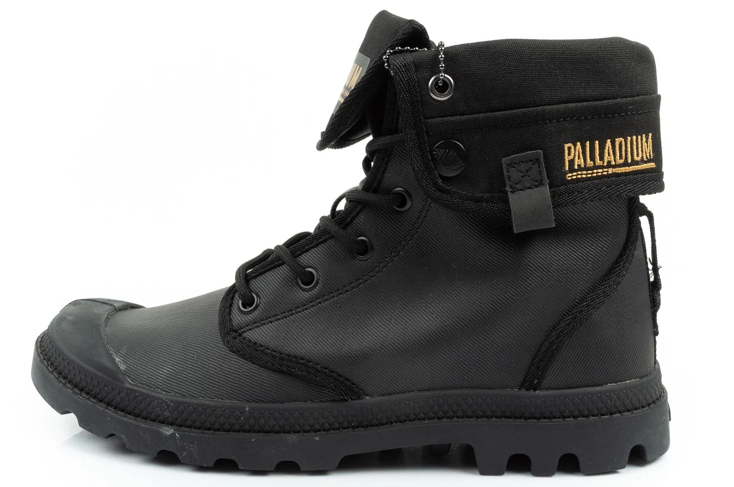 Детские кроссовки с покрытием Palladium Baggy Coated, Schwarz — фото 2