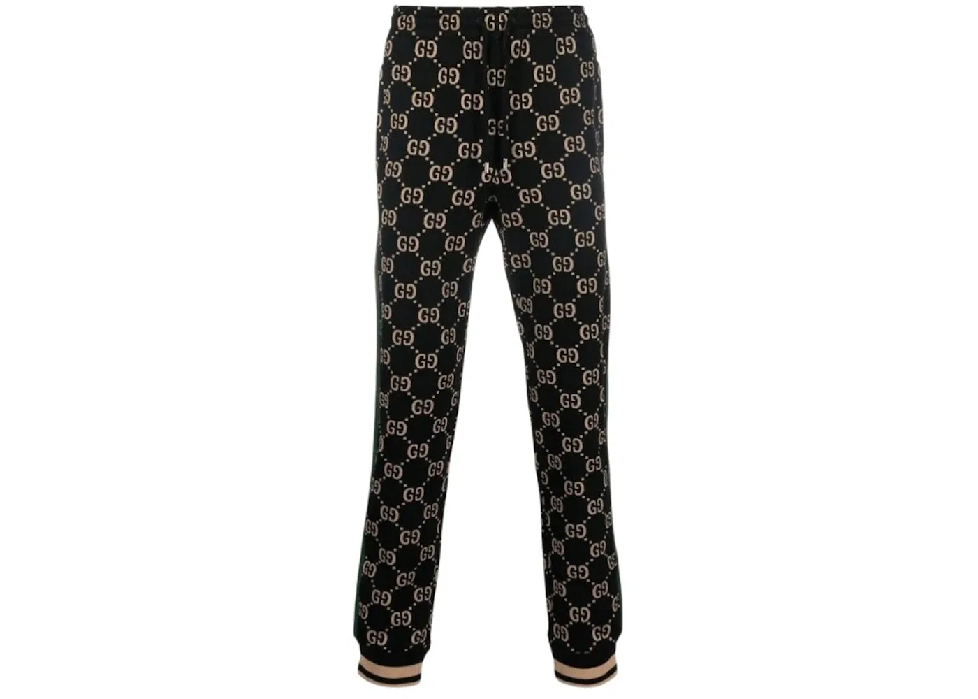 Мужские спортивные штаны с принтом Jogging Pant Gucci, Black Multi