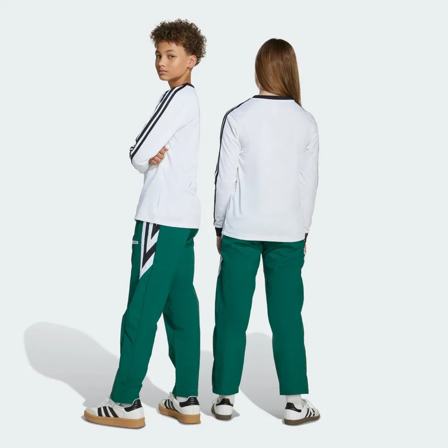 Детские спортивные штаны adidas Originals JW9120, Зеленый — фото 2