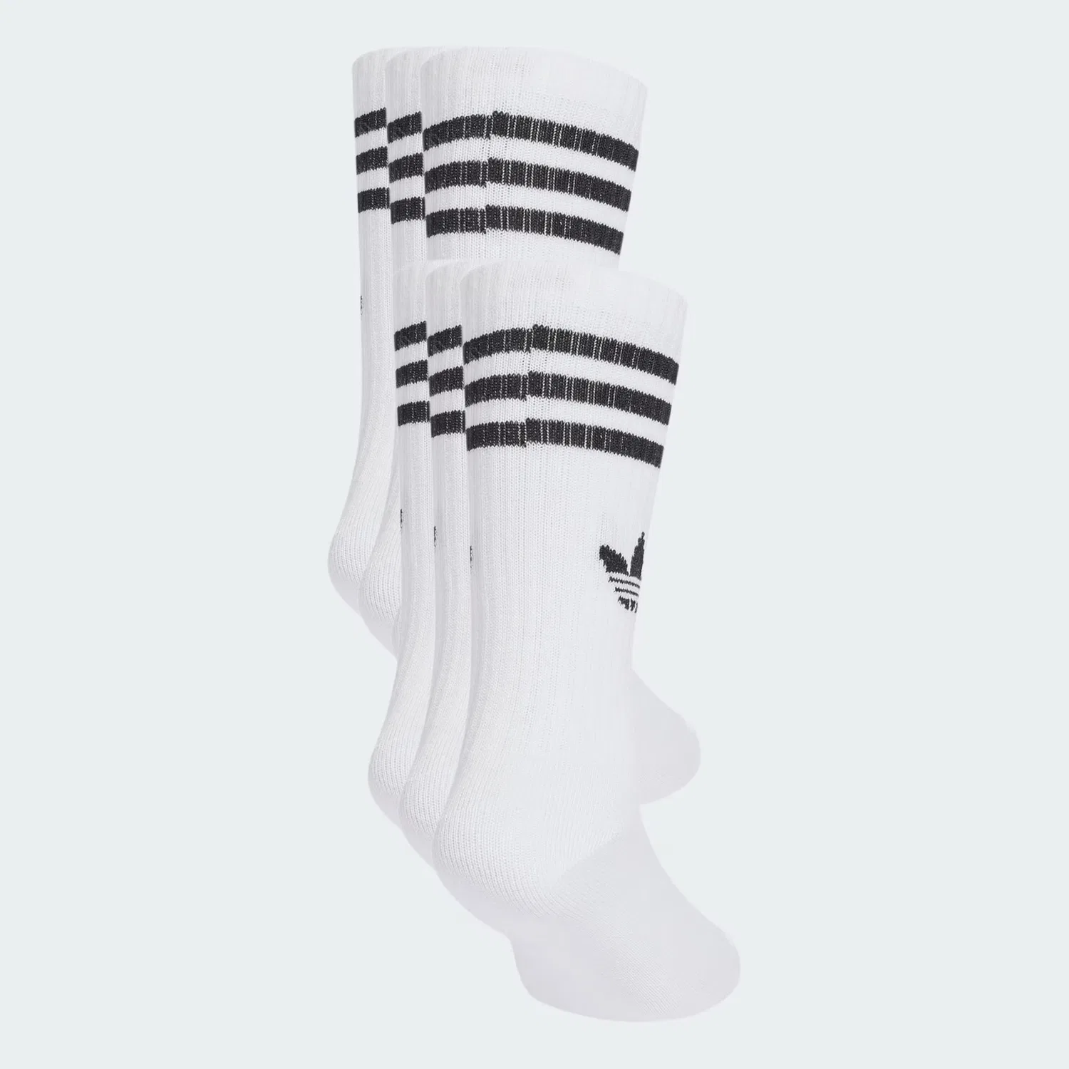 Носки Adidas Originals белого цвета — фото 2