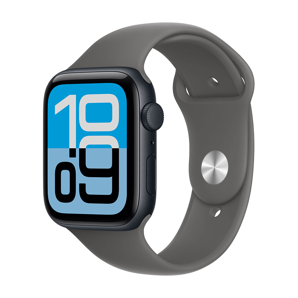 

Умные часы Apple Watch SE 3, 2025 (GPS), 44 мм, Midnight Aluminum Case/Stone Gray Sport Band - M/L, Черный, Умные часы Apple Watch SE 3, 2025 (GPS), 44 мм, Midnight Aluminum Case/Stone Gray Sport Band - M/L