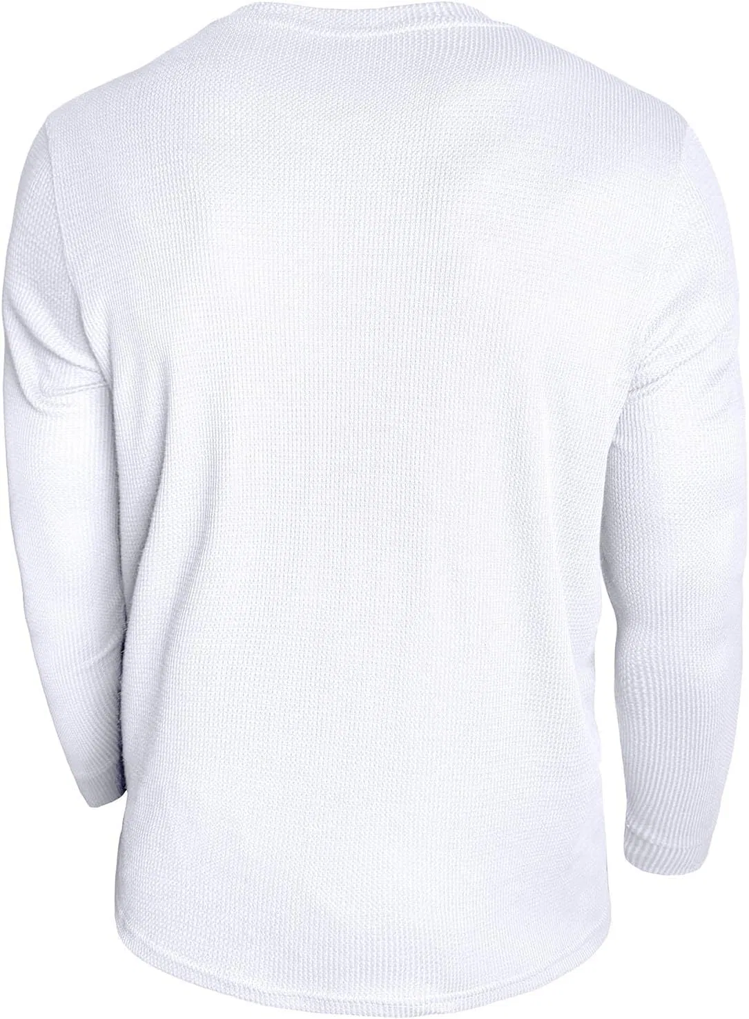 Мужская футболка с длинным рукавом Slim Fit, White — фото 4