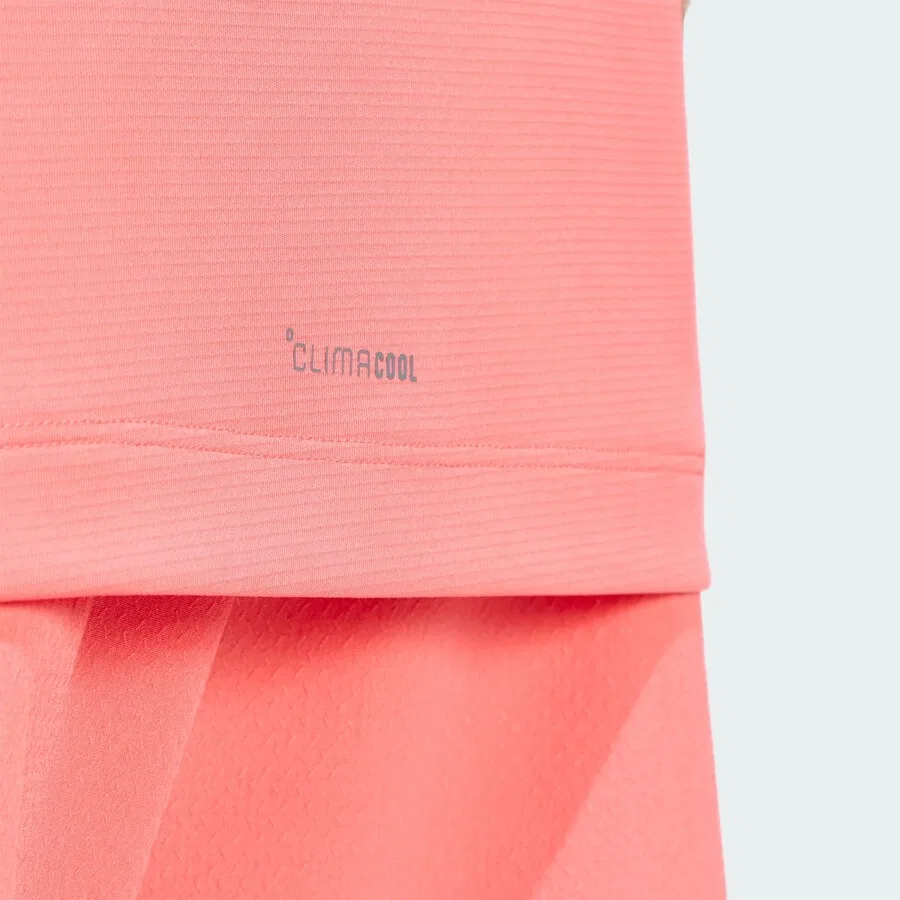 Спортивная футболка ADIDAS PERFORMANCE Performance Shirt 'D4T Power' малинового цвета — фото 4