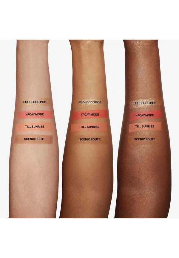 Палетка для лица контур, хайлайтер и румяна Halo sculpt + гlow face palette Smashbox, Coral Saturation 15.7 г, цвет coral saturation — фото 4