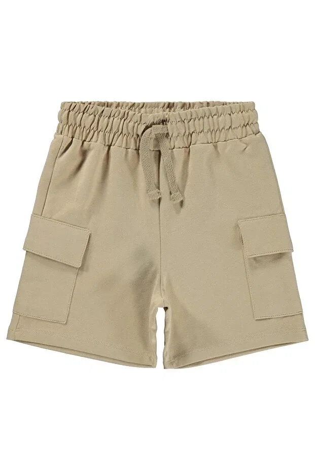 Детские шорты карго для мальчиков Basic Cargo Pocket Capri Civil Boys, Taupe
