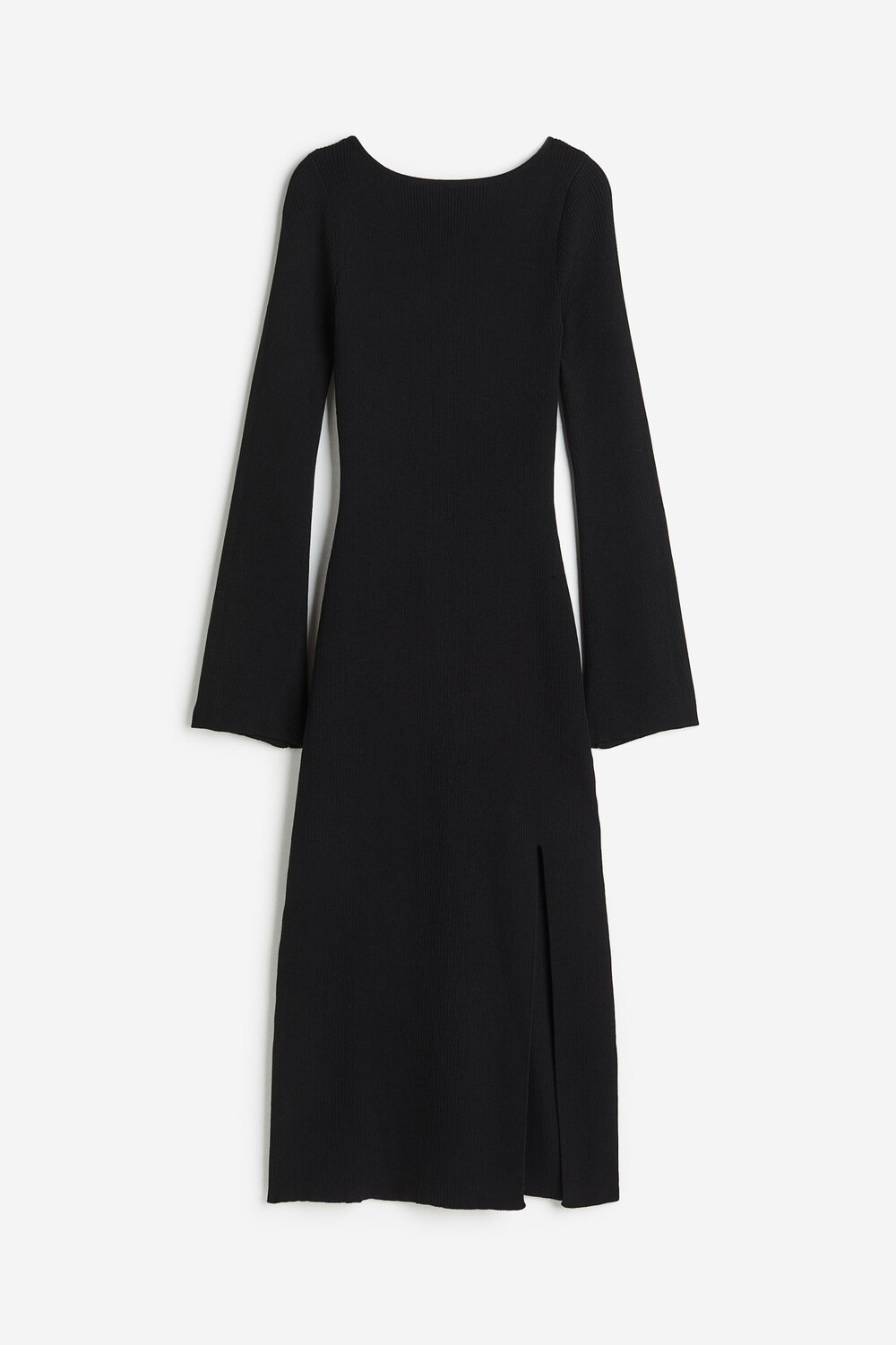 

Платье H&M Rib-knit Bodycon, черный
