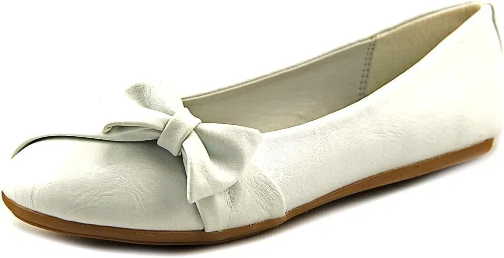 Детские балетки для девочек с бантом Swea Pea & Lilli, White