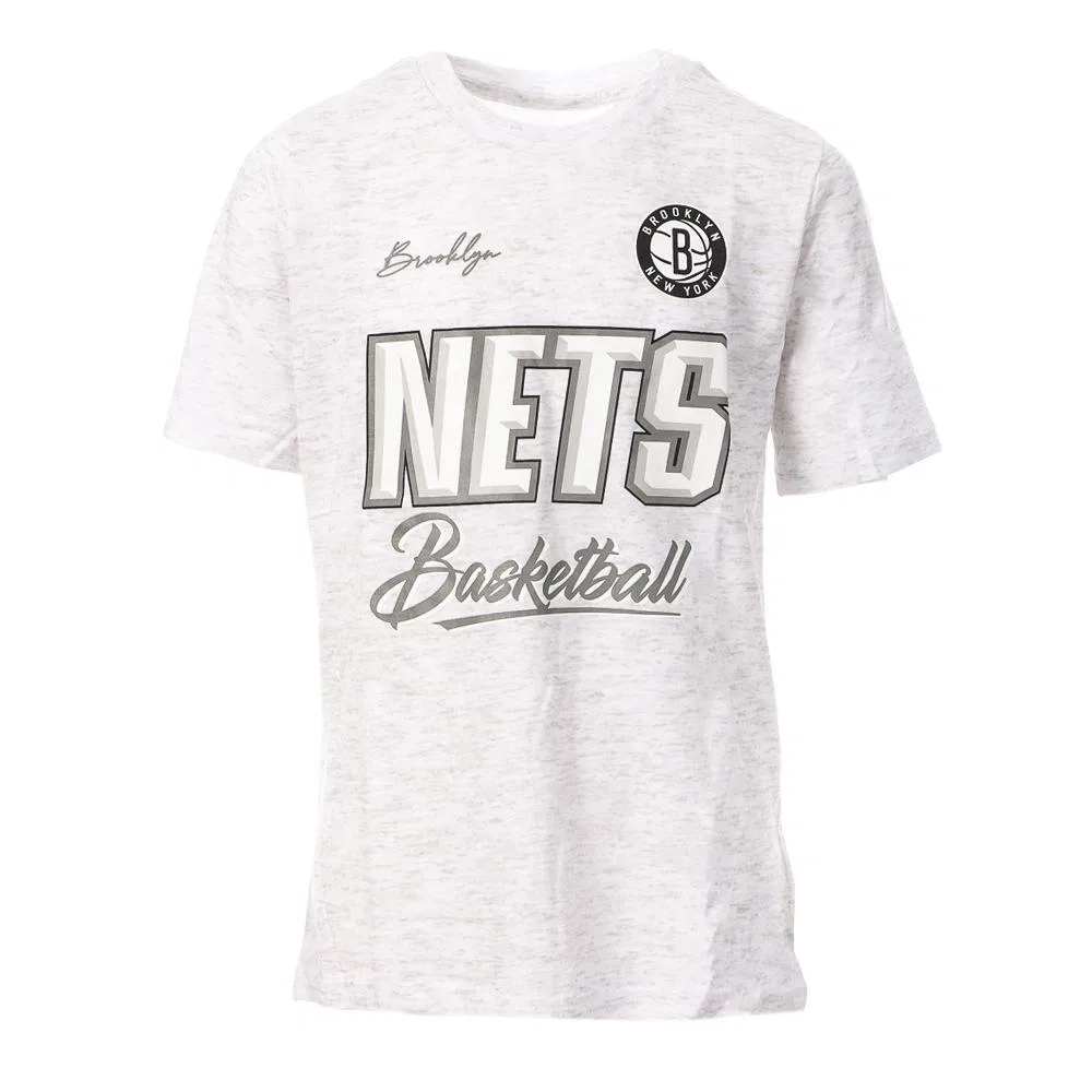 Детская футболка с принтом NBA Brooklyn Nets, Nba, Grau — фото 2