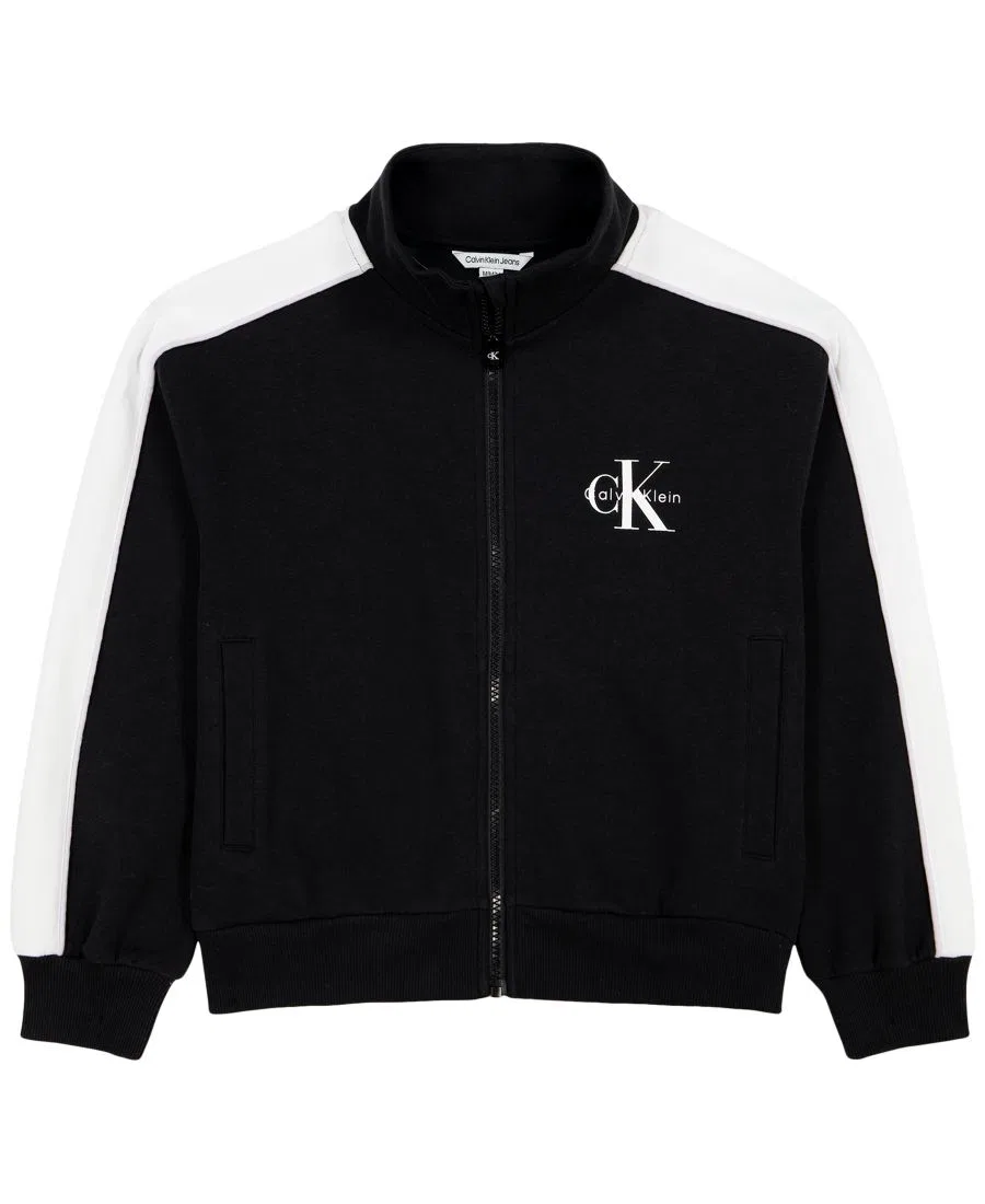 Спортивная куртка с молнией Calvin Klein, Black
