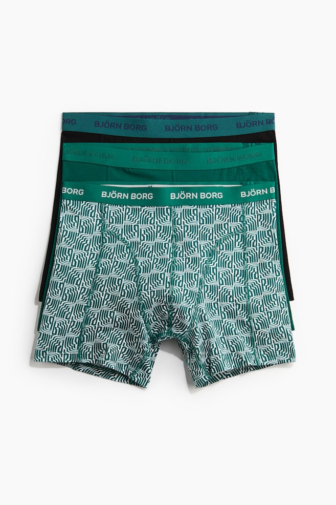 

Трусы-Боксеры из хлопка-стрейч 3 шт. Björn Borg, мультиколор