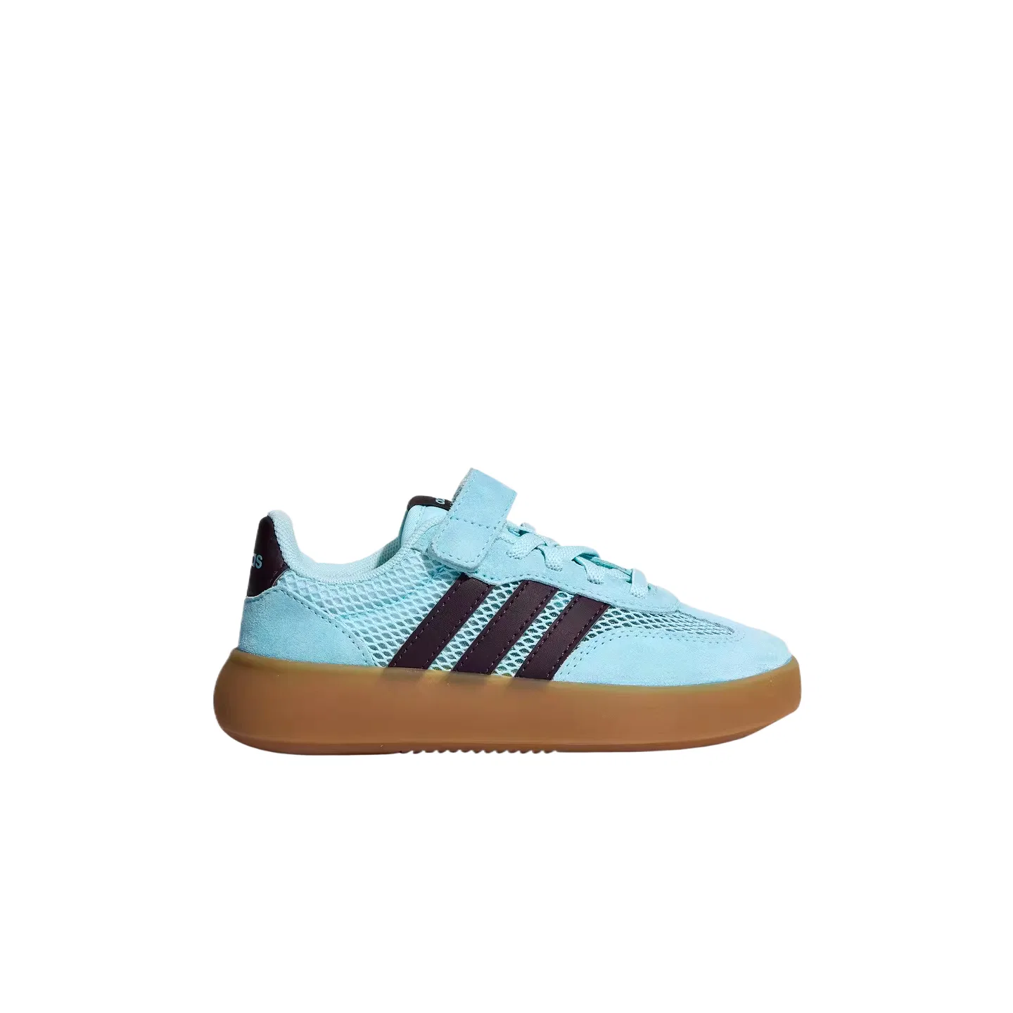 Кроссовки для скейтбординга детские BARREDA DECODE Adidas голубые — фото 3