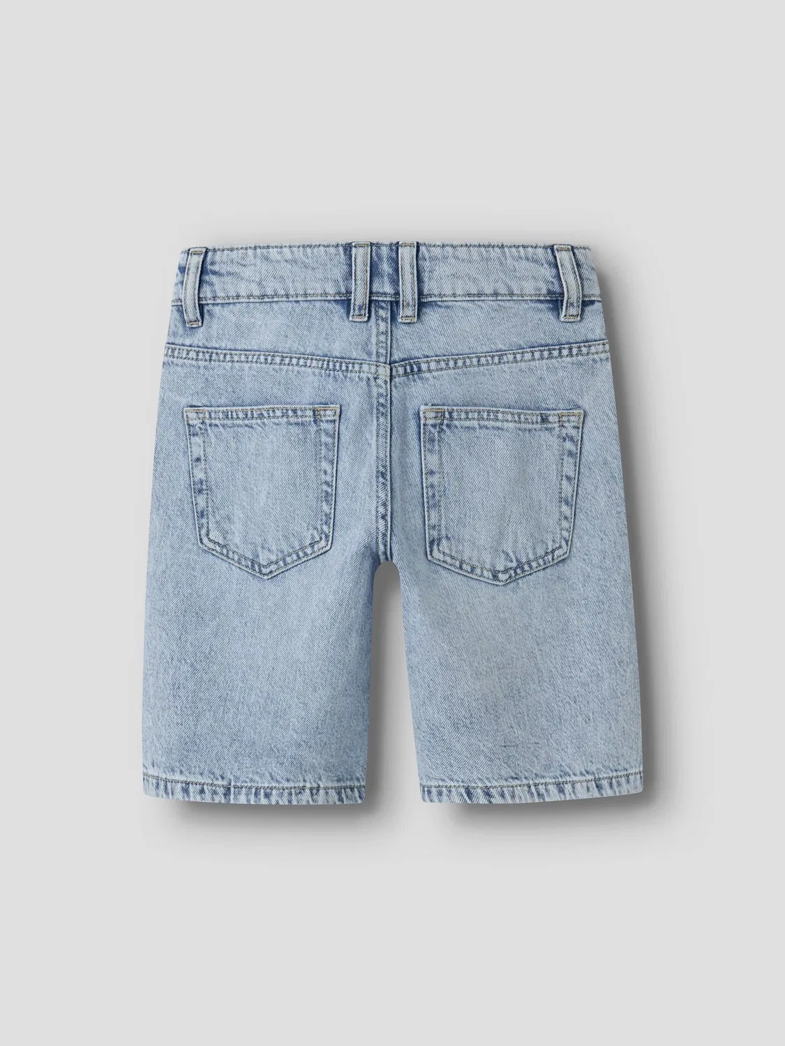 Шорты джинсовые Name it, light blue bleached denim — фото 2