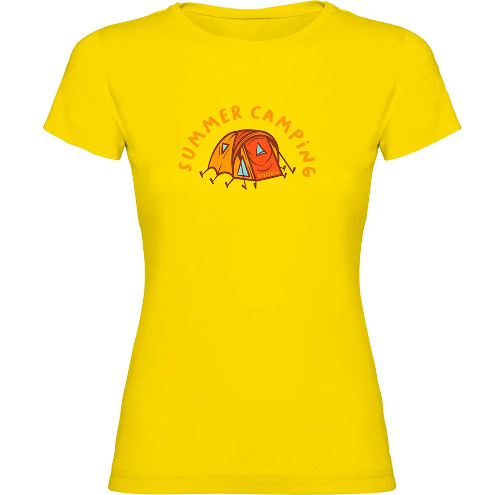 

Футболка с коротким рукавом Kruskis Summer Camping, желтый