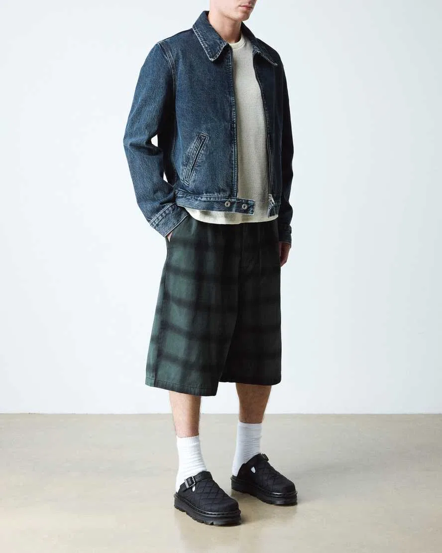 Мюли на платформе из стеганой парусины Zebzag Dr Martens, зеленый — фото 2