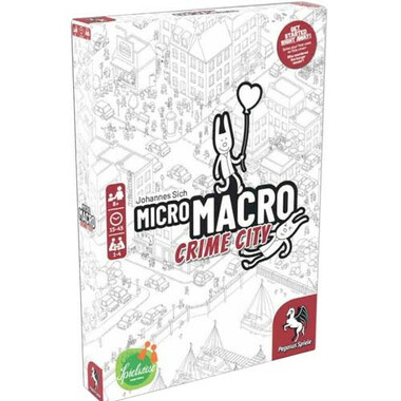 

Настольная игра MicroMacro Crime City