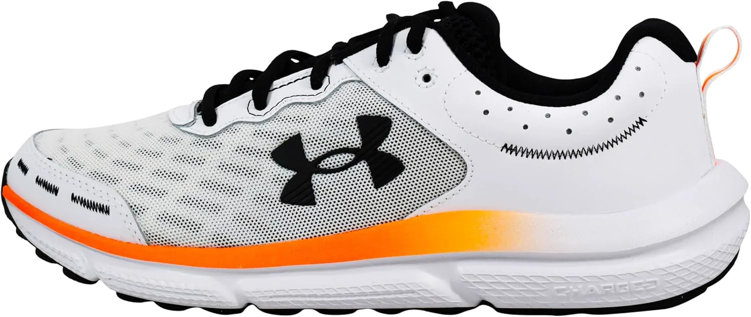 Мужские кроссовки Under Armour Charged Assert 10, белый/черный — фото 3