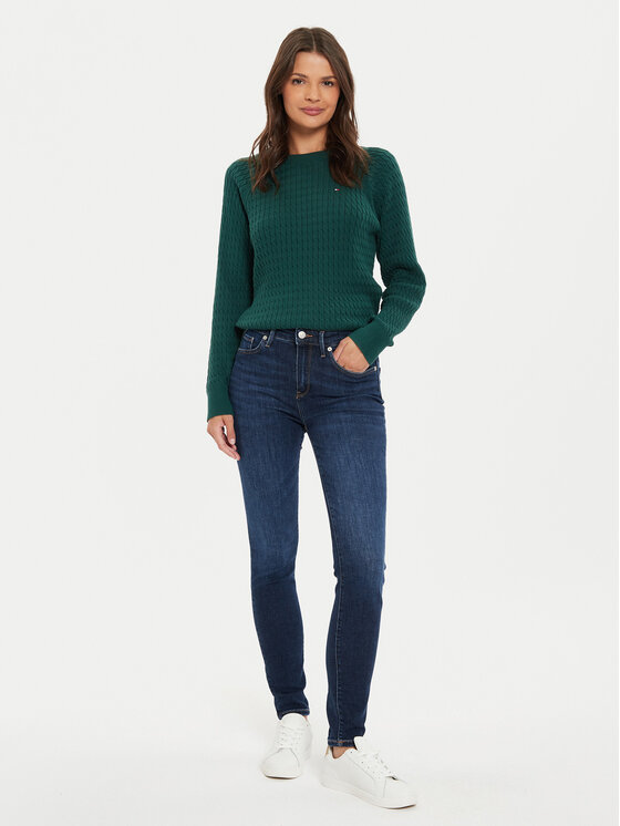 Джинсы skinny fit Como WW0WW42485 Tommy Hilfiger, синий — фото 2