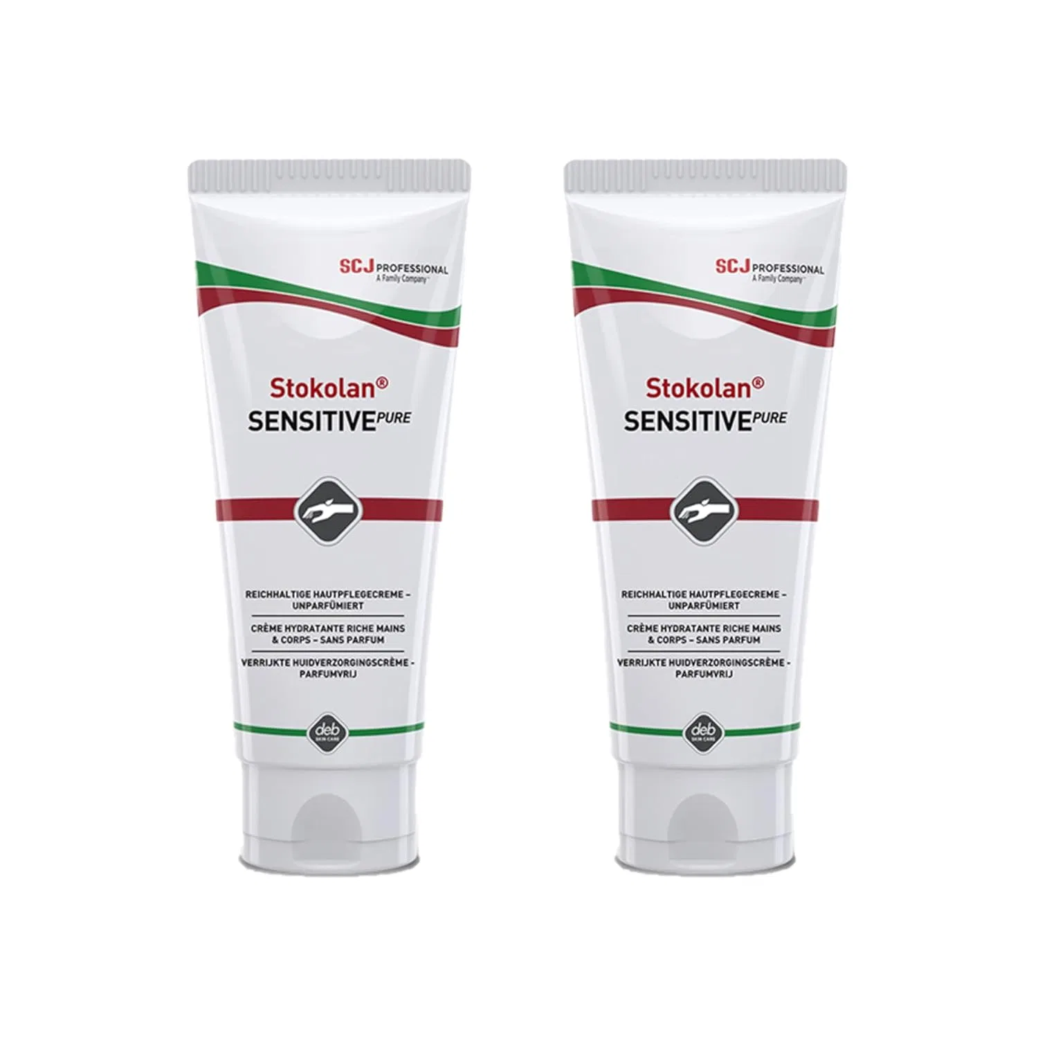 Крем для чувствительной кожи Stoko Stokolan Sensitive Pure 2 x 100 мл Stokolan