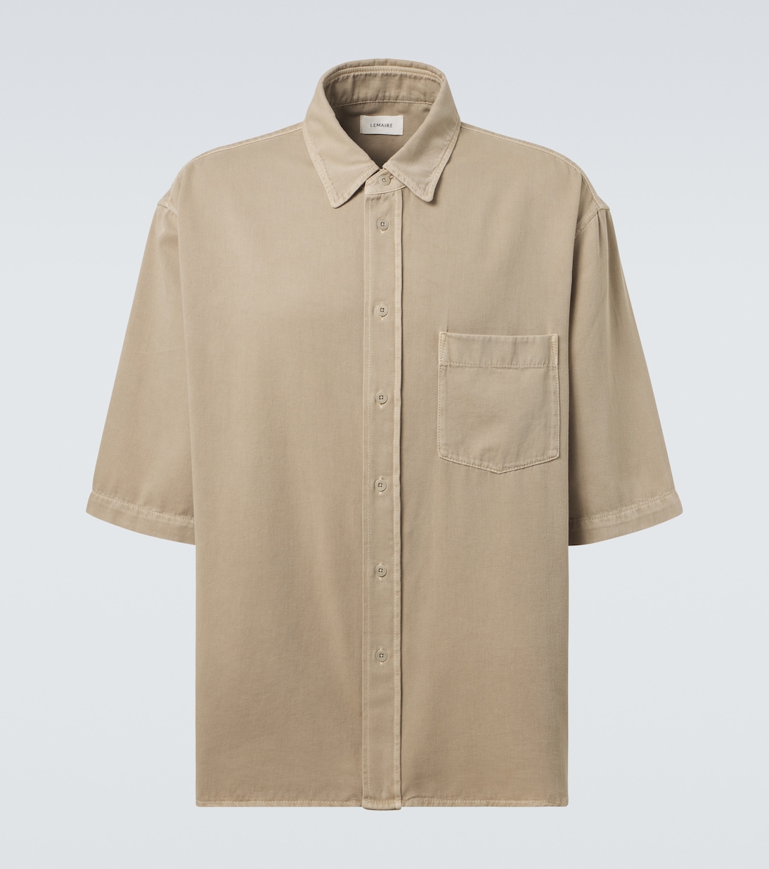 

Джинсовая рубашка Lemaire, Natural Beige