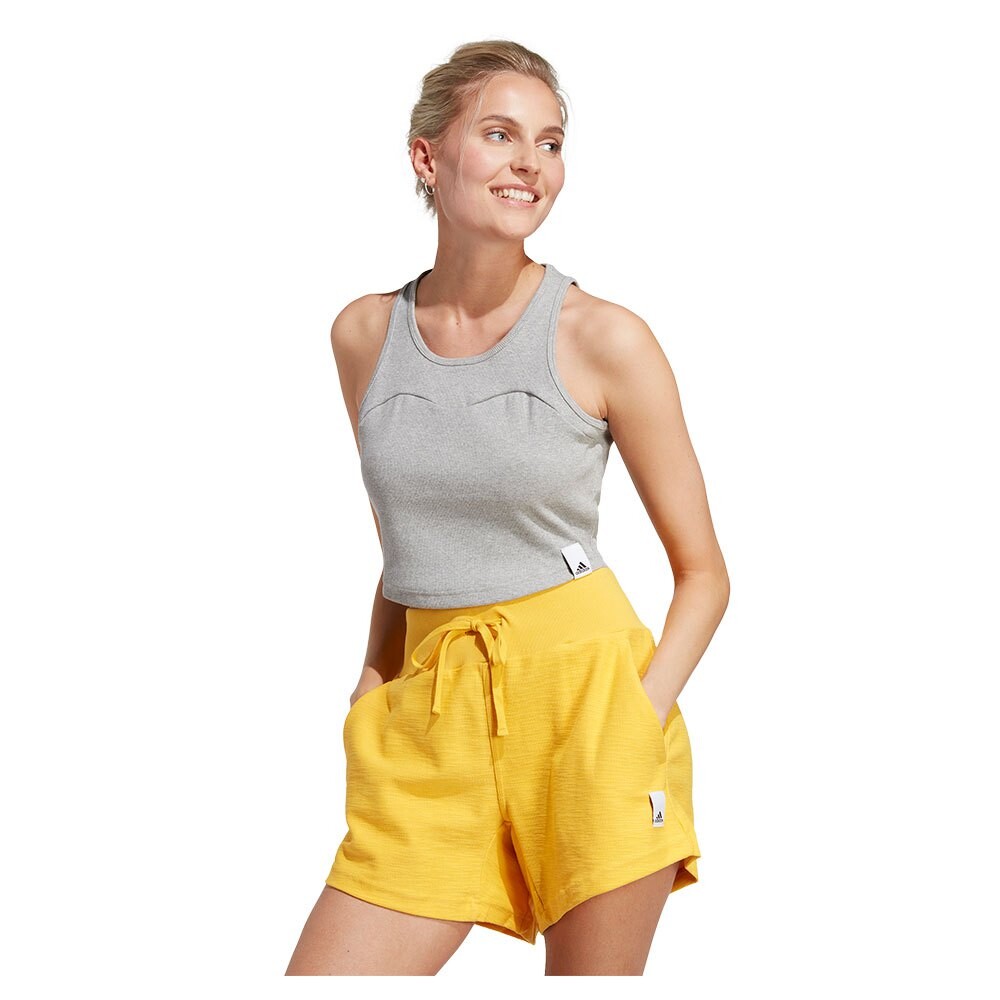 

Футболка adidas Lng Rib, серый