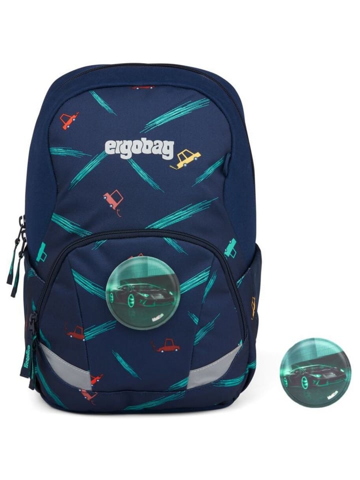 

Ergobag Большой детский рюкзак Bärnhard синего цвета