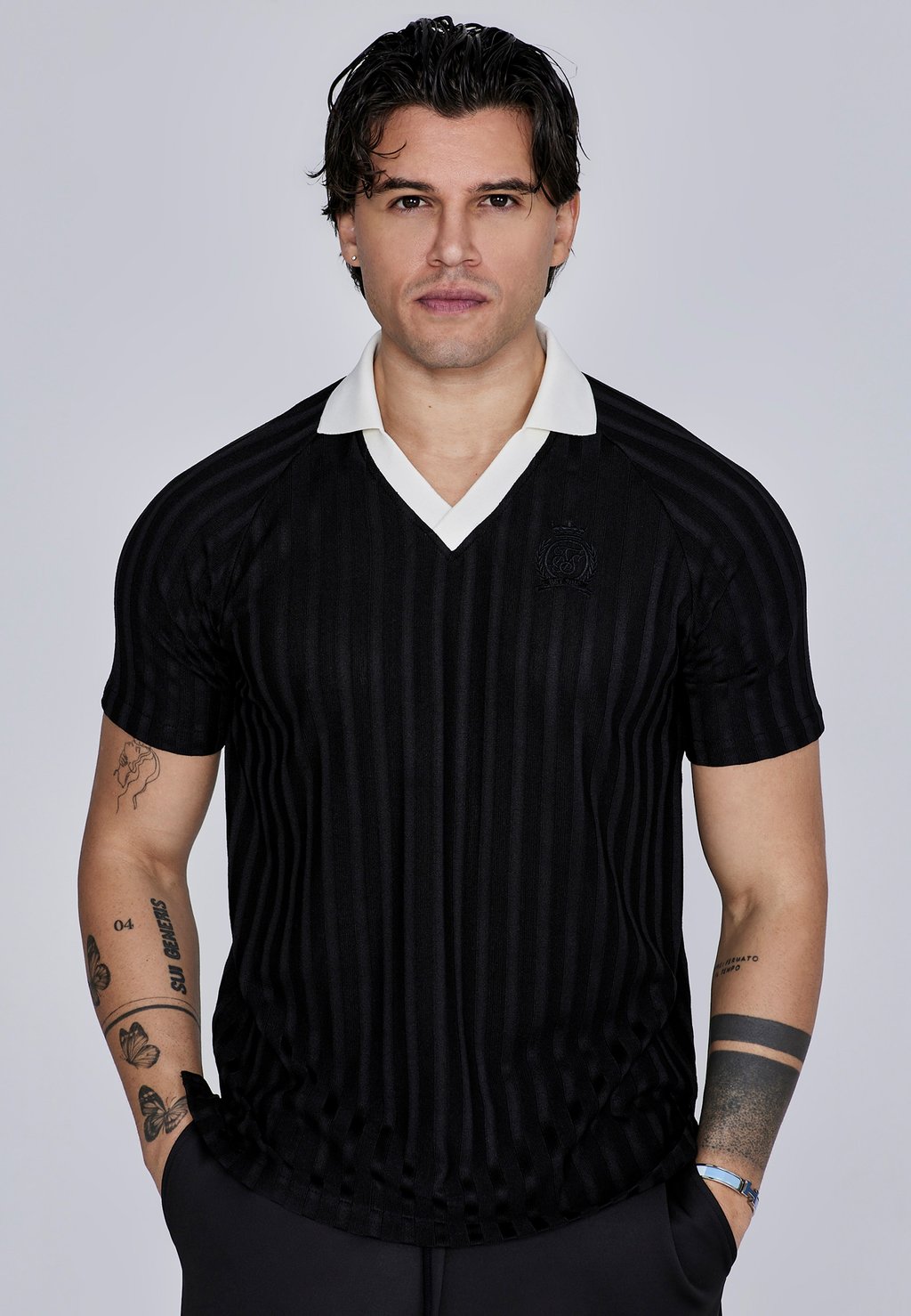 

Рубашка поло SIKSILK, черный