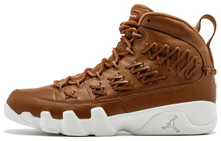 

Кроссовки Jordan 9 Retro Pinnacle Baseball Brown, Коричневый, Кроссовки Jordan 9 Retro Pinnacle Baseball Brown