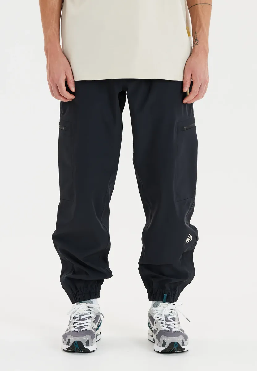 

Брюки SOS softshell "Monte Rosa" из водонепроницаемого и ветронепроницаемого материала, черный
