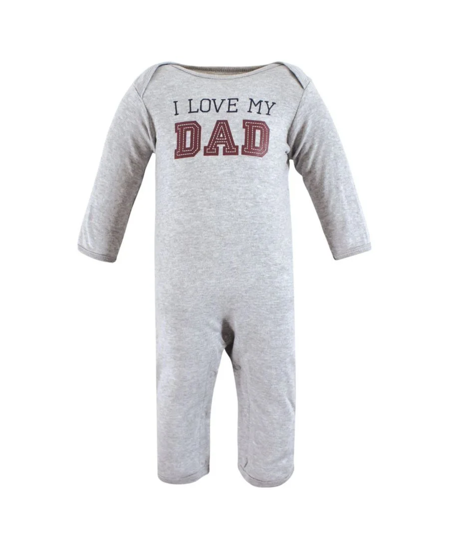 Коллекция из трех предметов: боди Hudson Baby, Love Dad — фото 2