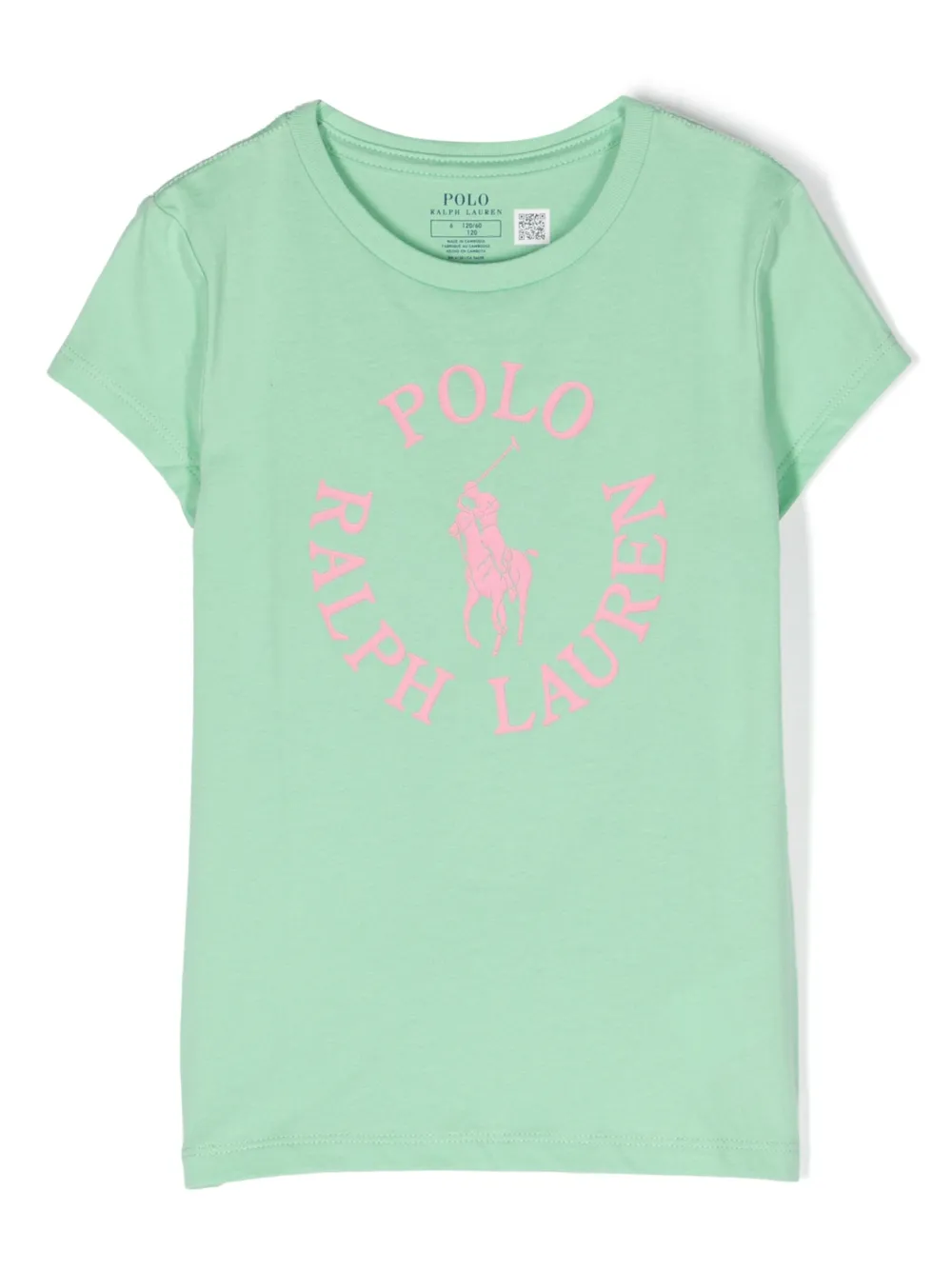 

Футболка с логотипом POLO RALPH LAUREN KIDS, зеленый