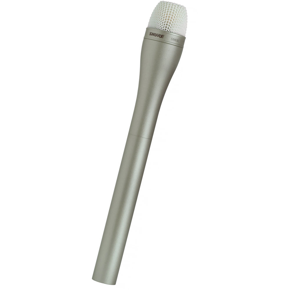 

Shure SM63L Всенаправленный динамический микрофон с выносной ручкой (шампань)