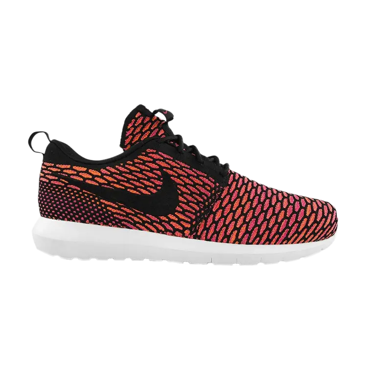

Кроссовки Nike Flyknit Rosherun 'Fireberry', черный