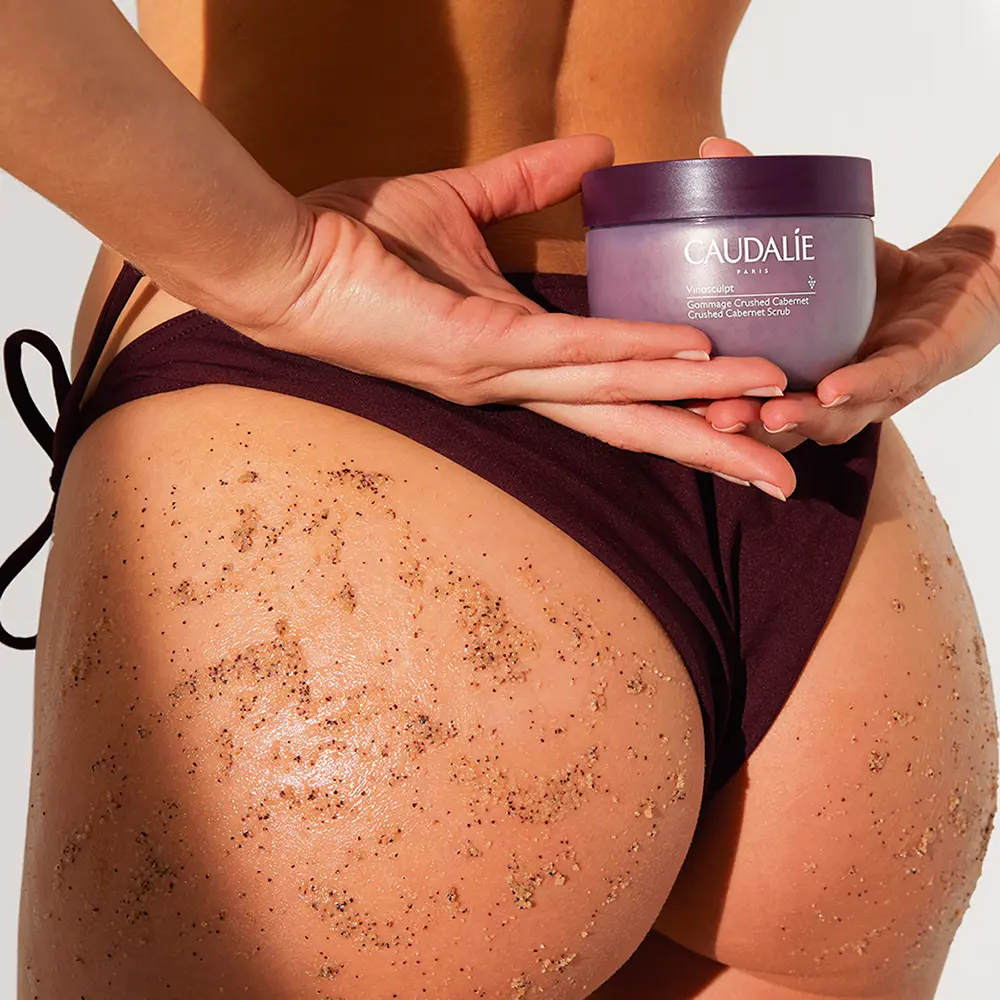 Скраб для тела Vinosculpt exfoliante crushed cabernet Caudalie, 250 гр. — фото 4